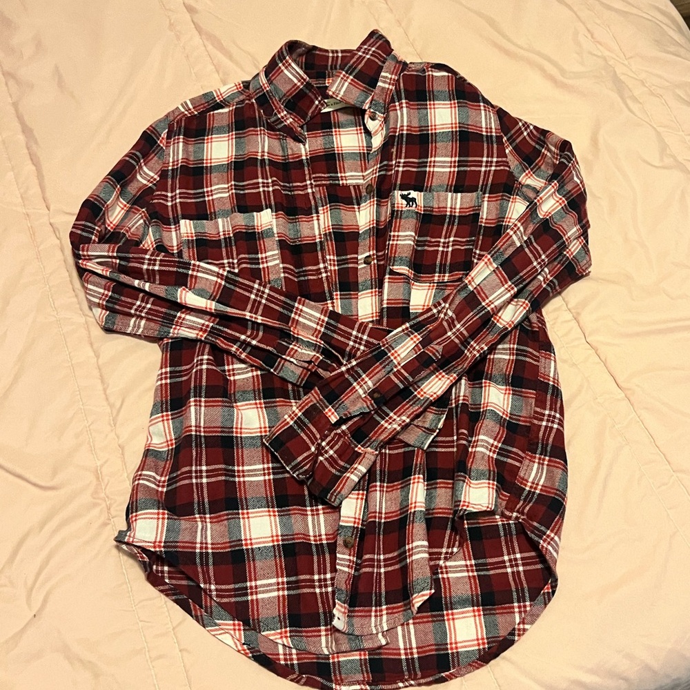 abercrombie & fitch flannel